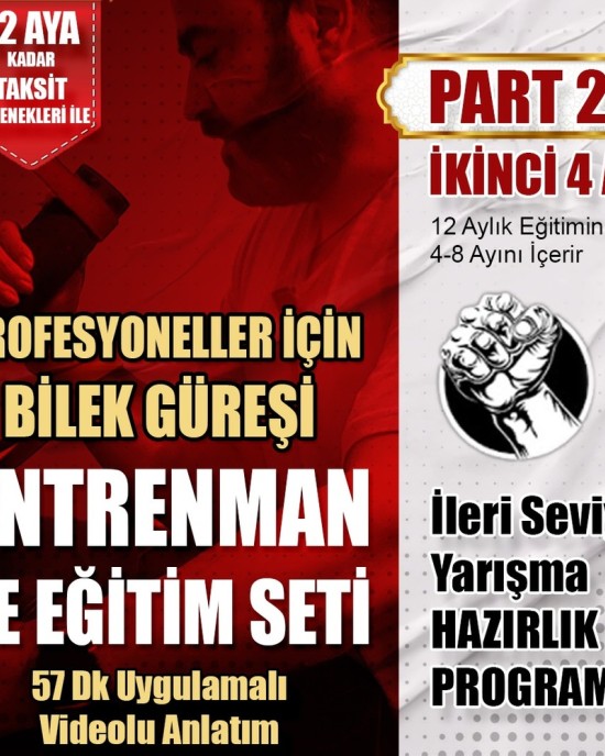 PART 2 | PRO BİLEK GÜREŞİ ANTRENMANI | 4-8 AYLIK SÜRECİ İÇERİR PART 2 | PRO BİLEK GÜREŞİ ANTRENMANI | 4-8 AYLIK SÜRECİ İÇERİR